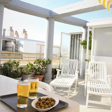 La Perla Apartment, Paradis Park, La Pineda - Atico 1ª Linea - Solarium - Wifi - Piscina Kültér fotó
